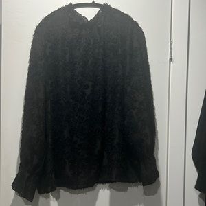 SHEIN Curve 4XL flows black lantern sleeve